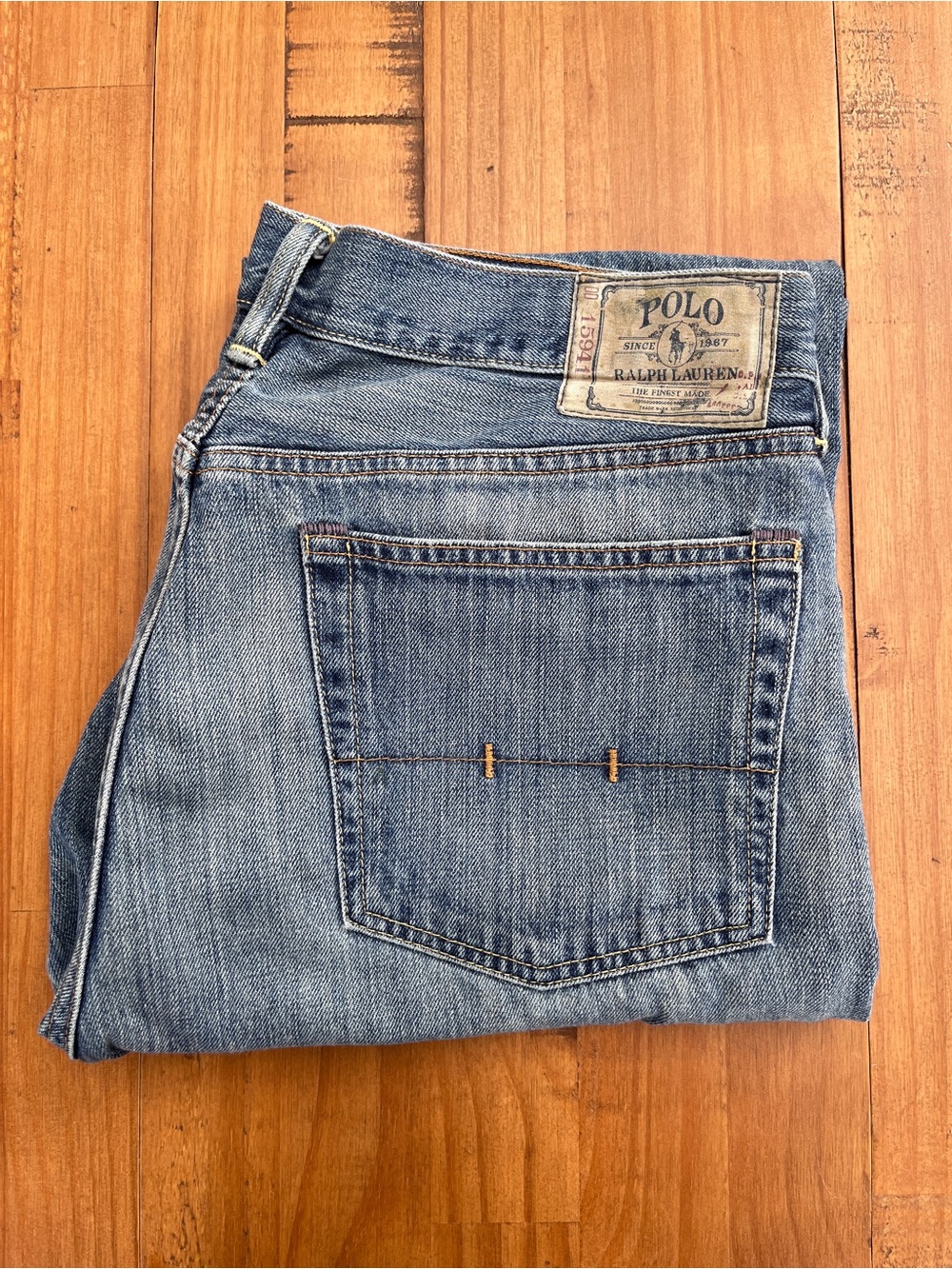 Polo by Ralph Lauren Light Blue Relaxed Fit Jeans 36/32
